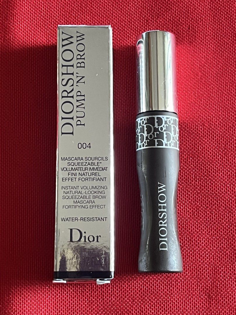 DAMAGE DIORSHOW PUMP N BROW 004 BLACK (Category: Makeup) located in Manila. Submitted by luxeclassyshop (Listing ID 1470745246, Image 1). Description: DAMAGE IS STICKY THE BODY OF THE BOTTLE BUT THE MASCARA INSIDE STILL INTACK DIORSHOW PUMP N BROW SHADE 004 BLACK 5ml .