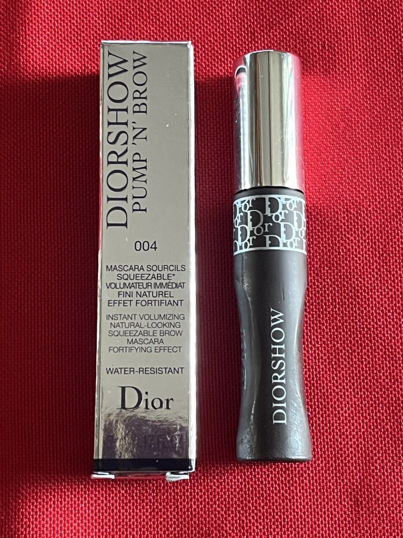 DAMAGE DIORSHOW PUMP N BROW 004 BLACK (Category: Makeup) located in Manila. Submitted by luxeclassyshop (Listing ID 1470745246, Image 2). Description: DAMAGE IS STICKY THE BODY OF THE BOTTLE BUT THE MASCARA INSIDE STILL INTACK DIORSHOW PUMP N BROW SHADE 004 BLACK 5ml .