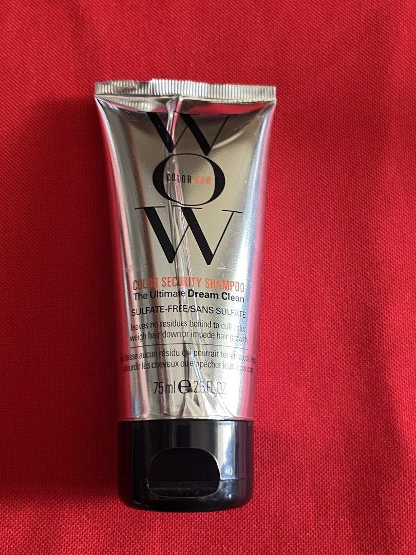 DAMAGE WOW COLOR SECURITY SHAMPOO THE ULTIMATE DREAM CLEAN (Category: Hair) located in Manila. Submitted by luxeclassyshop (Listing ID 1470780938, Image 1). Description: DAMAGE IS POSTED INSIDE STILL INTACT WOW COLOR SECURITY SHAMPOO THE ULTIMATE DREAM CLEAN 75ml No box .