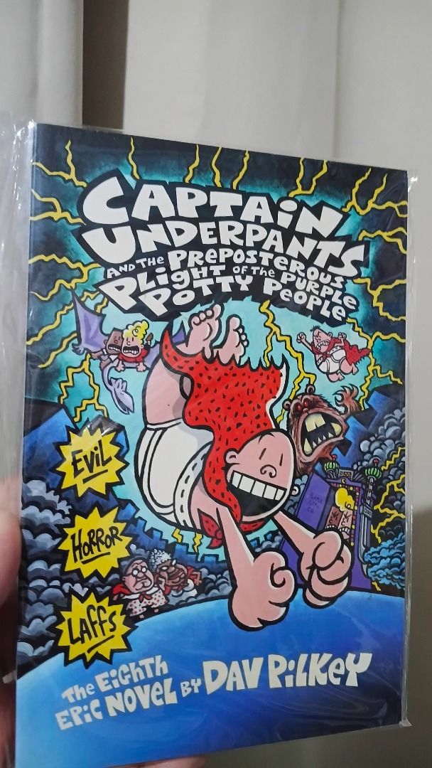 DAV PILKEY'S CAPTAIN UNDERPANTS - PB (5 BOOKS) (Category: Children's Books) located in Cagayan de Oro. Submitted by crome2024 (Listing ID 1470891744, Image 3). Description: .