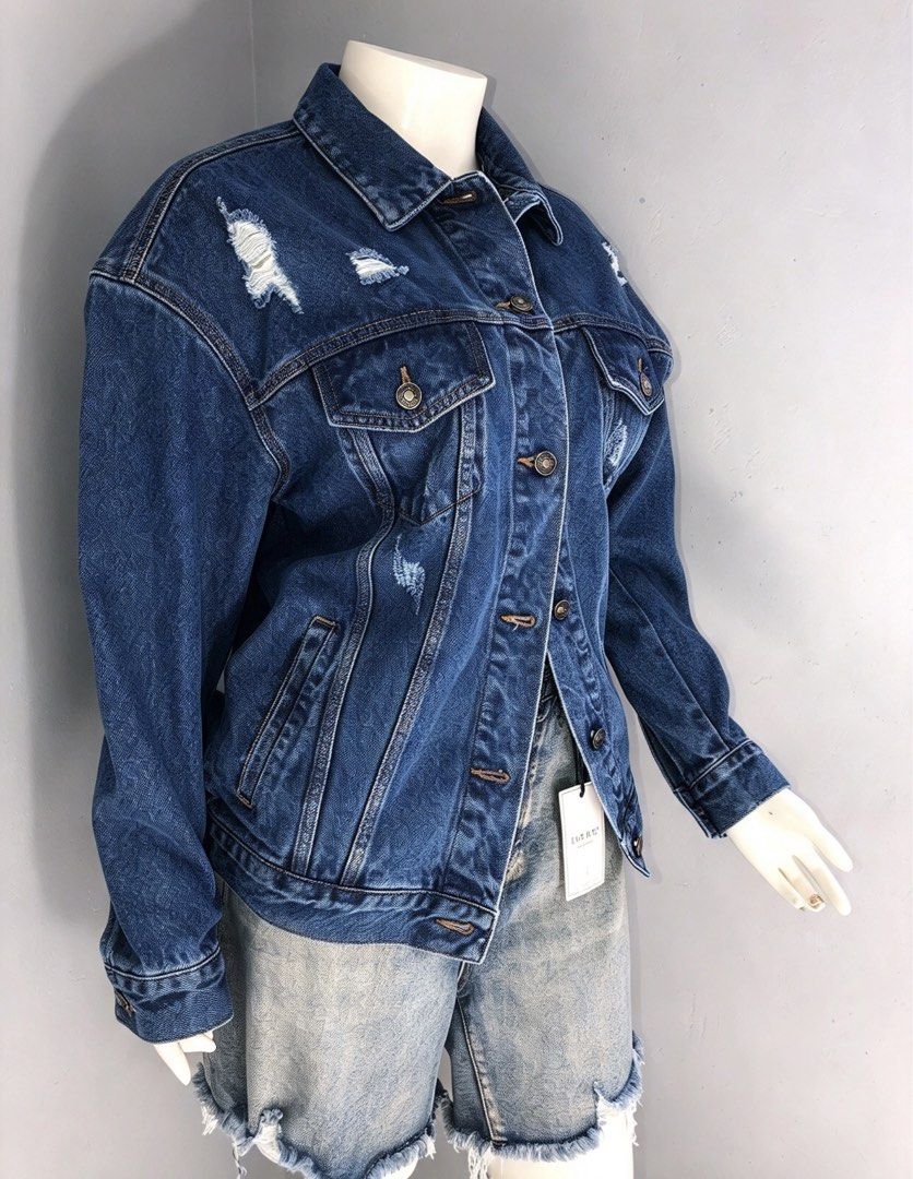 denim jacket m-l frame women (Category: Others Tops) located in Noveleta. Submitted by prelovedmylabs (Listing ID 1470876551, Image 2). Description: .