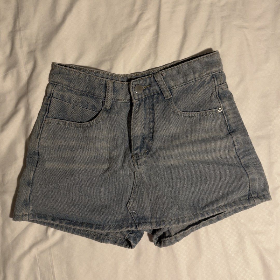 Denim Skort (Category: Skirts) located in Manila. Submitted by shopmakii (Listing ID 1470892502, Image 3). Description: - Size: Small - Condition: Well loved! - Perfect for a girls day out.