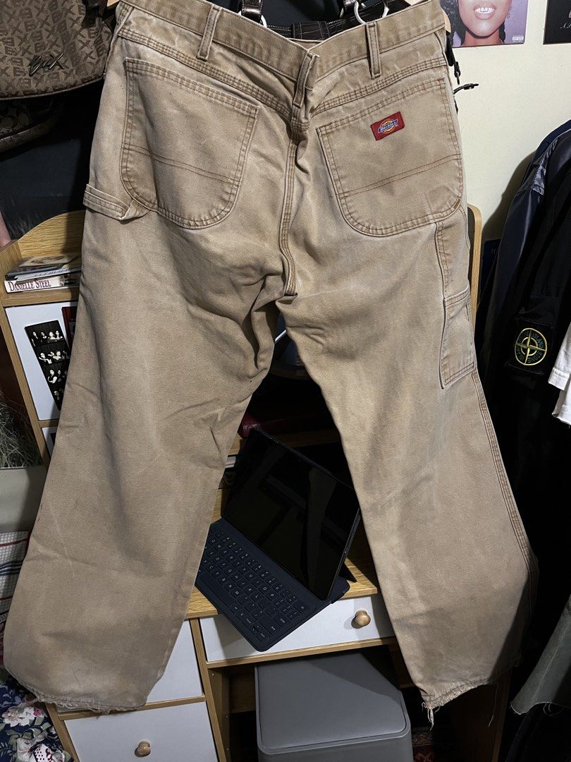 Dickies bundle (Category: Jeans) located in Iloilo. Submitted by lindz.recycledstuff (Listing ID 1470869850, Image 2). Description: 1699 for bundle if you’re into paint stain style, this is perfect, very blue collar type shi loc: iloilo city issues: few stains , paint stains fre distressing .