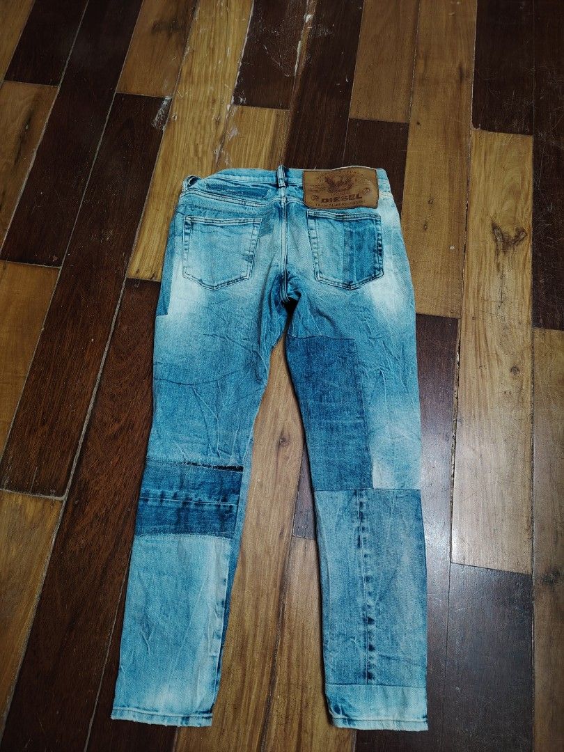 Diesel Pants (Category: Jeans) located in San Jose. Submitted by mickogapas67563 (Listing ID 1470757121, Image 2). Description: Diesel pants (big patch) Excellent condition No issue.