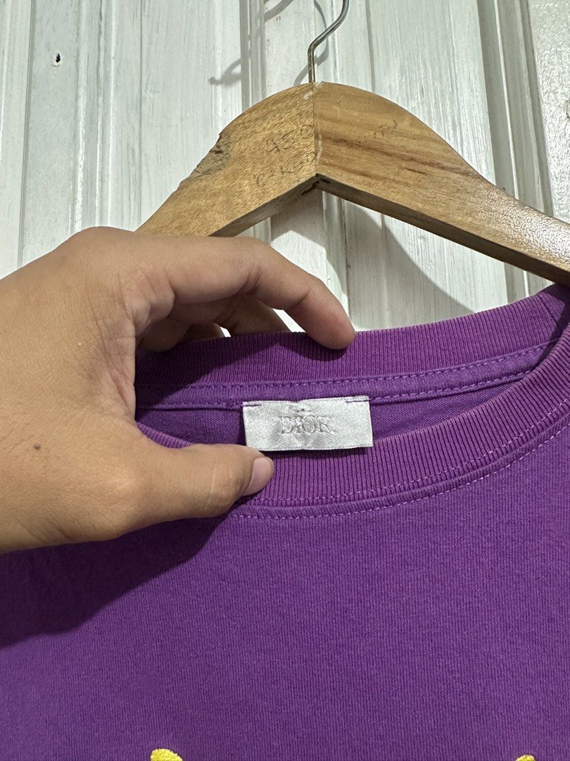 DIOR FLORAL LOGO (Category: Activewear) located in Manila. Submitted by jastthrift (Listing ID 1470852021, Image 2). Description: DIOR FLORAL LOGO EMBROIDERED 21x26 Good condition No issue 10/8 color rate .