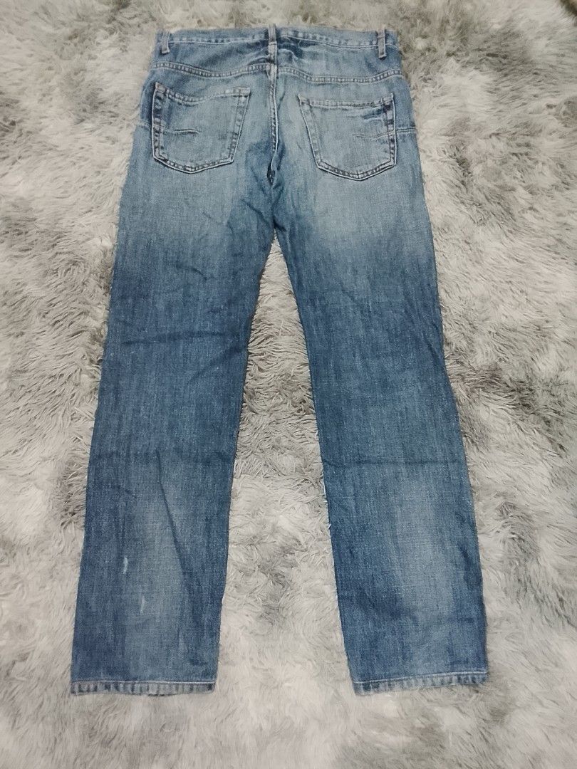 Dior Homme altered Jeans 30-32 (Category: Jeans) located in Davao. Submitted by thevintagehunterdvo (Listing ID 1470770185, Image 2). Description: Waist 30-32 Length 38 Thigh 10 Hem 7.