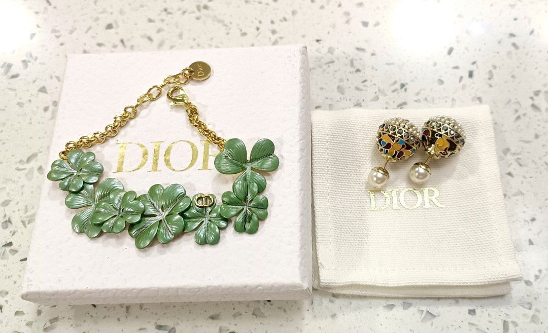 Dior Tribales Earrings & Dior Bracelet (Category: Luxury Accessories) located in Paranaque City. Submitted by par18 (Listing ID 1467620141, Image 3). Description: .