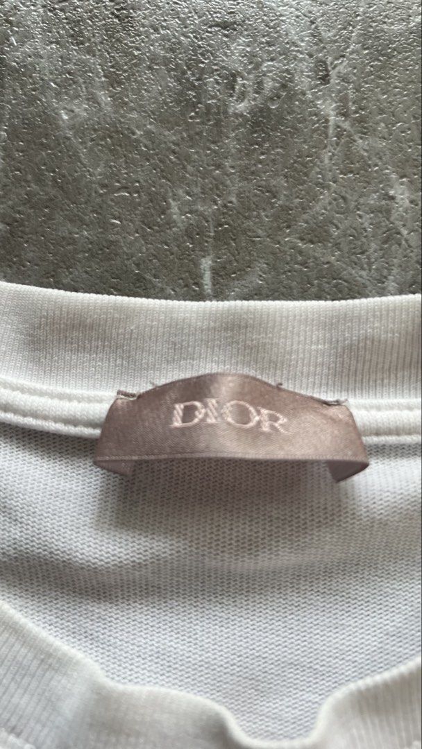 Dior x Daniel Arsham (Category: Tshirts & Polo Shirts ) located in Manila. Submitted by reclaim.13 (Listing ID 1470814423, Image 3). Description: Dior X Daniel Arsham - excellent condition - 20.5 width, 27.5 length - 9.8/10 colorate - for safety yellow stain dot .