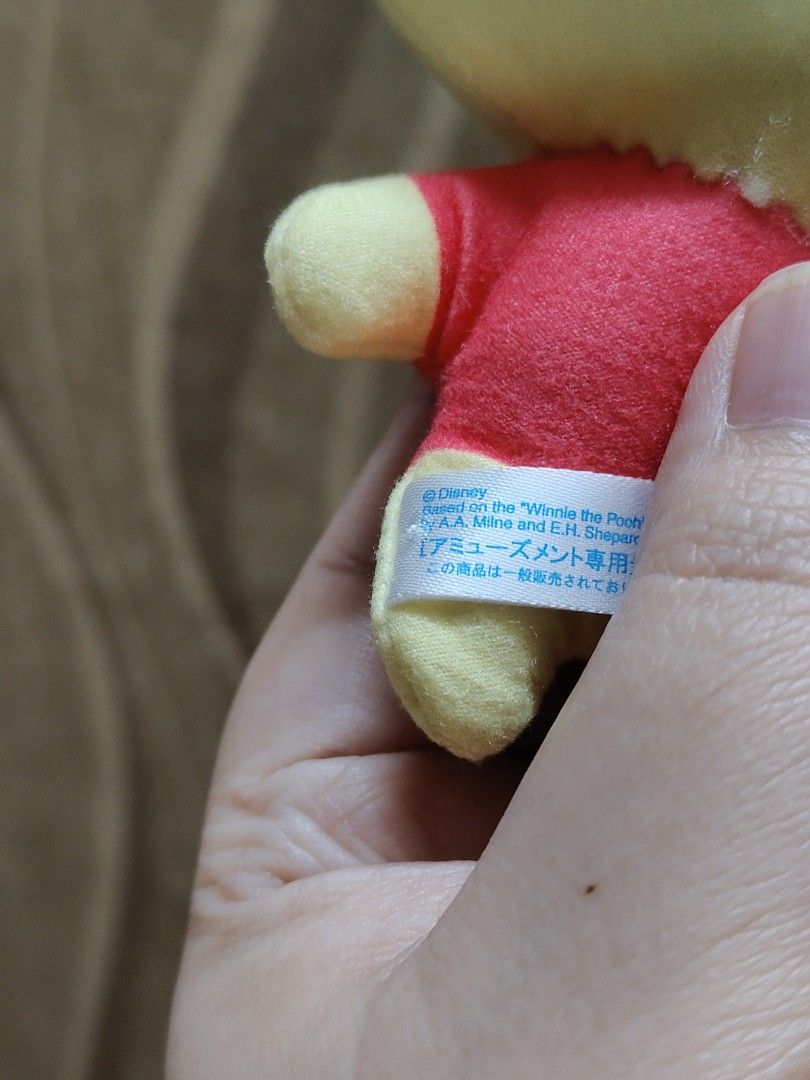 Disney Winnie the Pooh Plush Charm (Category: Plushies & Soft Toys) located in Santa Rosa. Submitted by mmps249.1 (Listing ID 1470773114, Image 2). Description: Crossposted Mine now, pay now shipping courier: JRS only Gcash payment upon order No reservations.