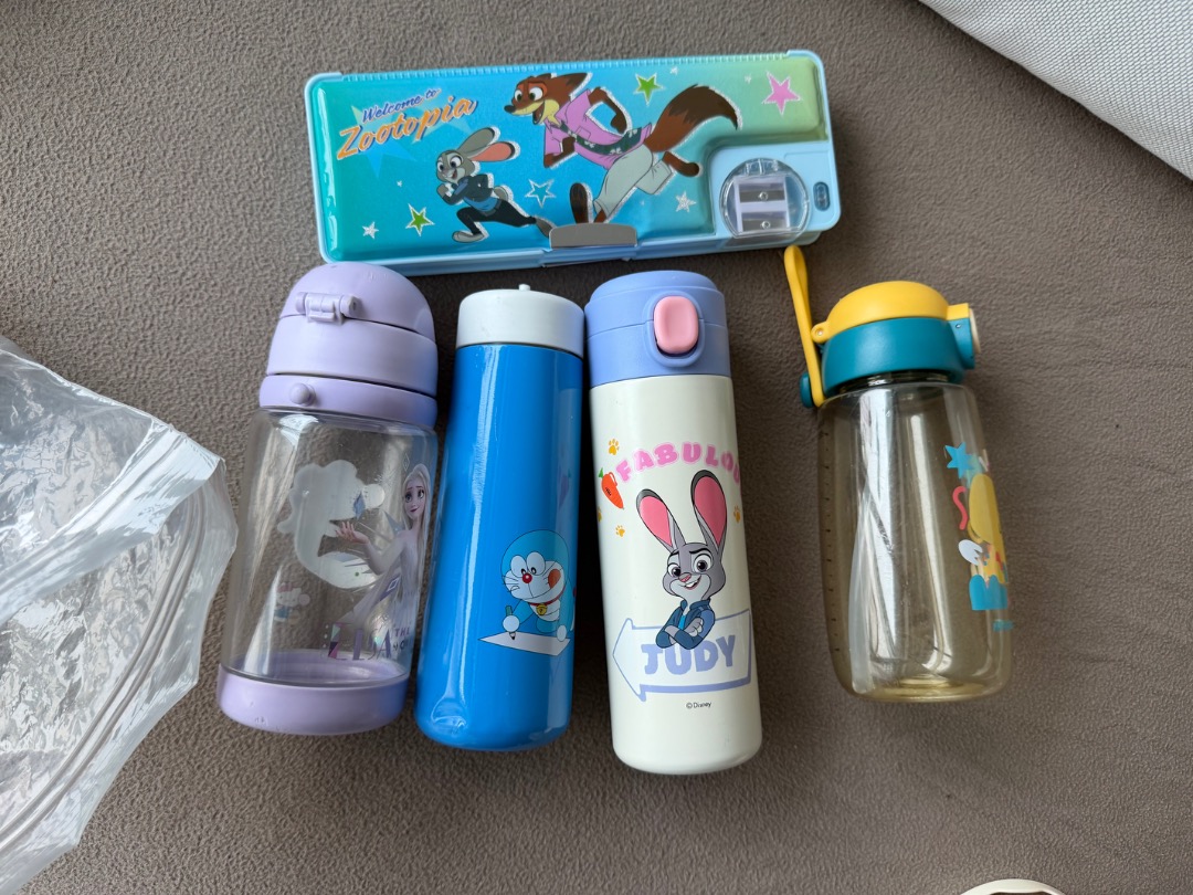 Disney Zootopia Pencil Case and Kids Water Bottles Bundle, Hobbies ...