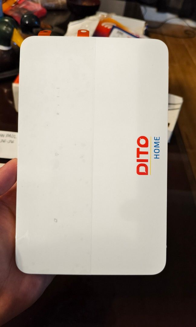 DITO Wowfi Pro w/sim (Category: Networking) located in Bamban. Submitted by jpthrift_90210 (Listing ID 1470883271, Image 2). Description: Dito Wowfi Pro 5G Modem Sim card included NO ISSUE Condition: Like new, used for testing only Loc: Bamban, Tarlac Meetup or Shipping + Free Dito 4G Modem (No sim, not tested, only a freebie).