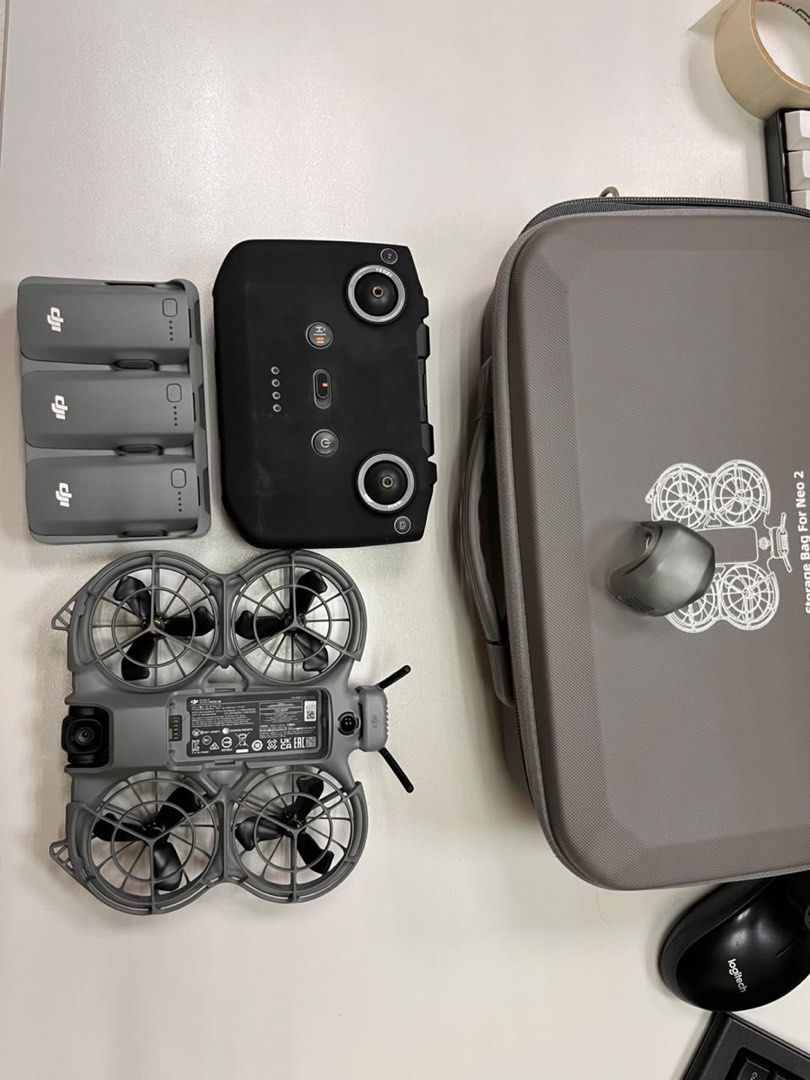 DJI Neo 2 FMC (Category: Drones) located in Caloocan City. Submitted by luvvrosie (Listing ID 1470846566, Image 2). Description: FS: DJI Neo 2 FMC with complete package slightly used lang. 69 flights only. mostly for testing lang. location: marikina, antipolo and QC .