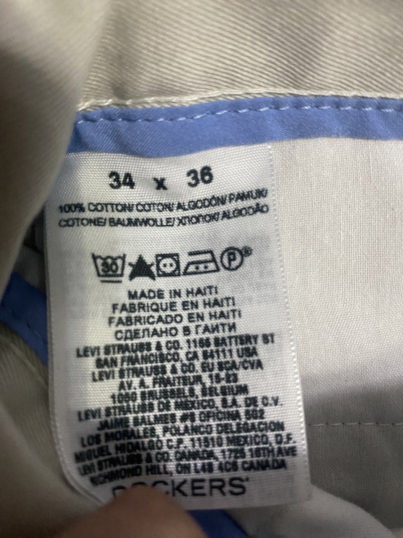 DOCKERS Mens Khakis Chinos (Category: Chinos) located in Quezon City. Submitted by elmiras_closet (Listing ID 1470797130, Image 3). Description: From US Balikbayan box Very good condition alightly altered no flaws or issueSockers.