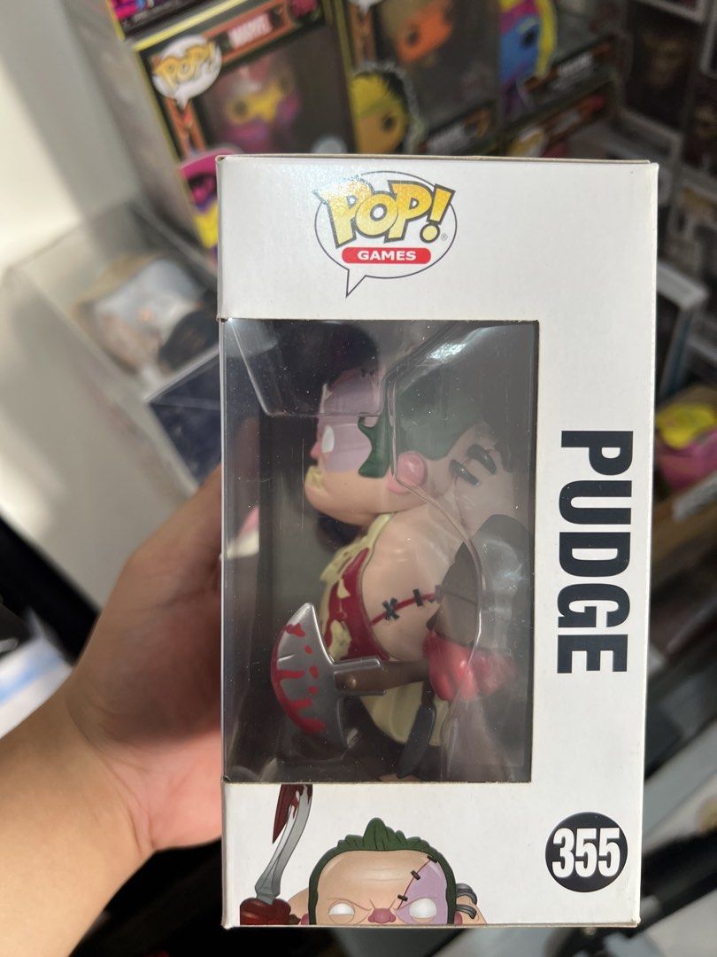 Dota 2 Pudge Funko Pop (Category: Action & Battle Toys) located in Quezon City. Submitted by siopaomann (Listing ID 1470828795, Image 3). Description: For Sale Only Box condition 9/10 in my opinon All have used protectors included Message for purchase Quezon City Location Near LRT 2 Anonas Station.