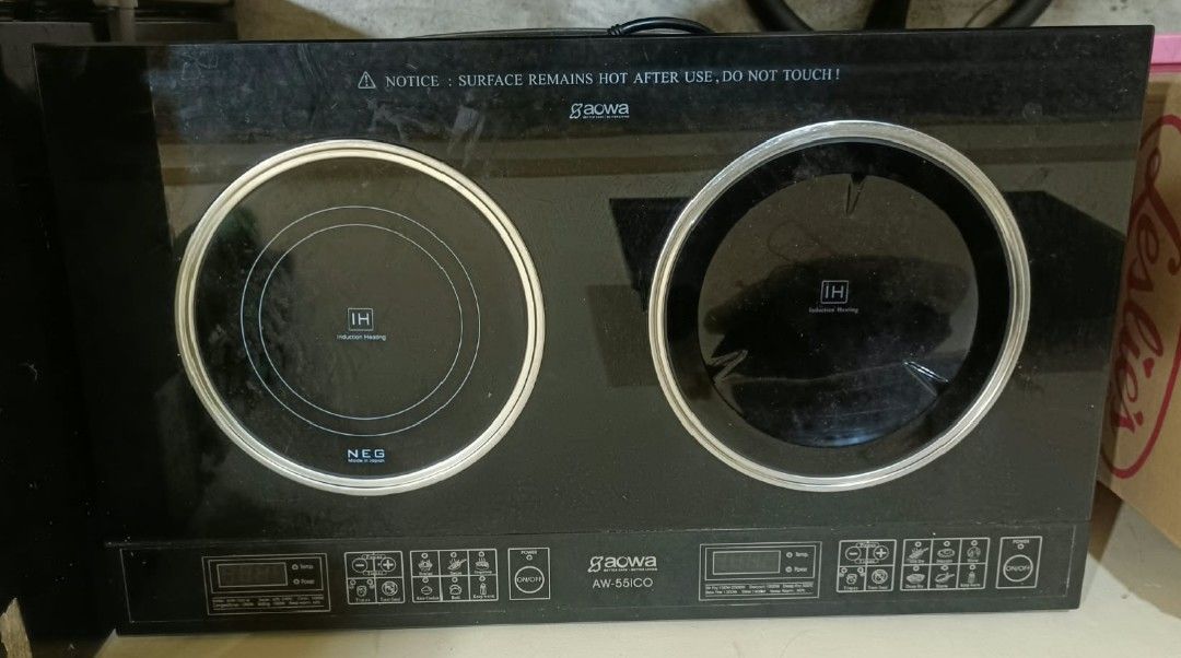 Double burner induction cooker (Category: Cookware & Accessories) located in Manila. Submitted by brightcrystal.d047c1 (Listing ID 1470892611, Image 1). Description: .