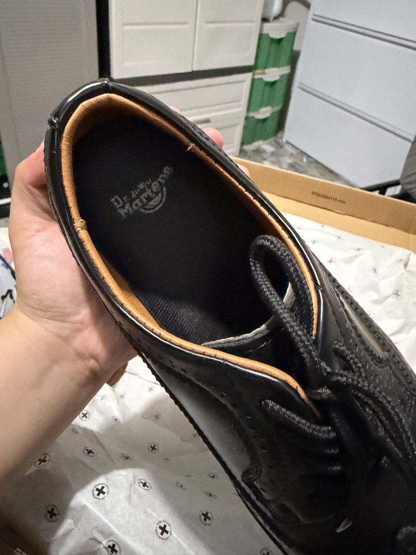 Dr. Martens 3989 Brogue with Box (Category: Dress Shoes) located in Bulacan. Submitted by deanieboi25 (Listing ID 1470857440, Image 3). Description: - used once (size is too big) - minimal scratch - knockoffs - negotiable .