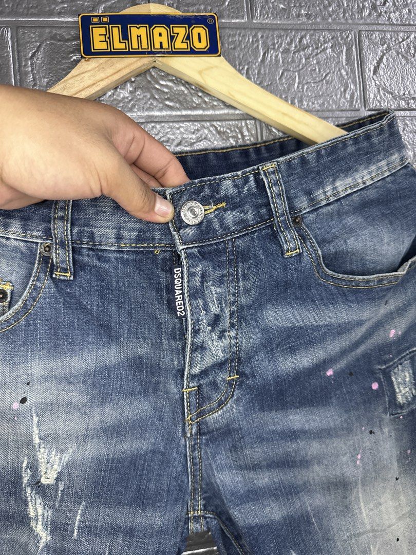 Dsquared Tattered Shorts ‼️Authentic / Legit‼️ (Category: Shorts) located in Palompon. Submitted by jlaurentemazoo (Listing ID 1470895915, Image 2). Description: Dsquared Tattered Shorts ‼️Authentic / Legit‼️ Size 46 on Tag W: 31-32 L: 18.5 H: 95 Still in Excellent Condition 9.5/10 Color Rate Detailed Photos are Posted 550 Pesos Only Unli Vouch and Vcall for safety purposes.