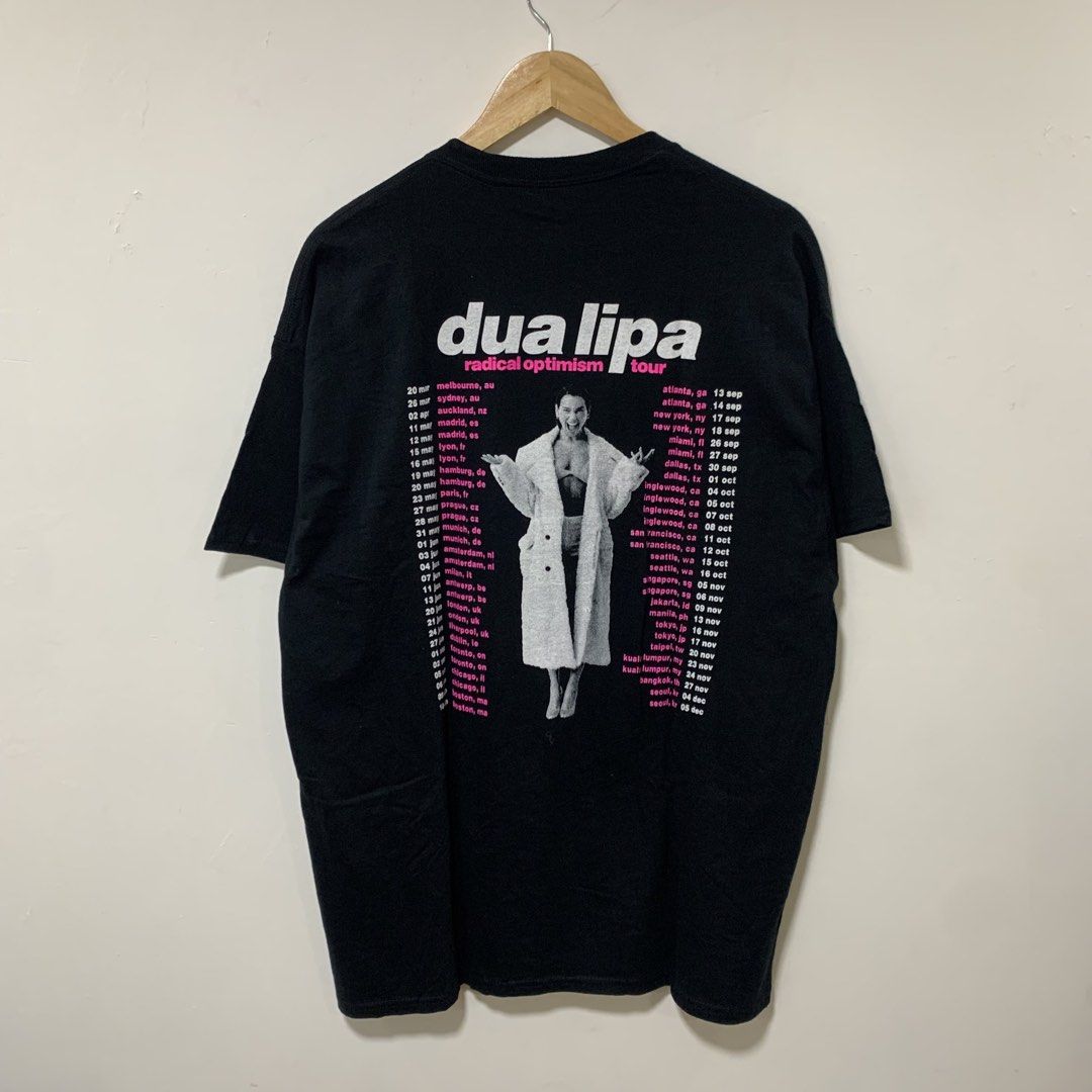 Dua lipa tour (Category: Tshirts & Polo Shirts ) located in Cavite. Submitted by yobubsss (Listing ID 1470904997, Image 1). Description: Size XL 23w 31L Good condition No issue.