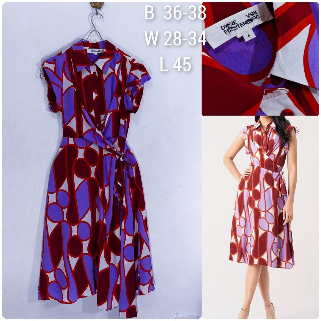 DVF Dress (Category: Dresses) located in Marikina City. Submitted by closetessentials07 (Listing ID 1470775158, Image 1). Description: can Fit S - M.