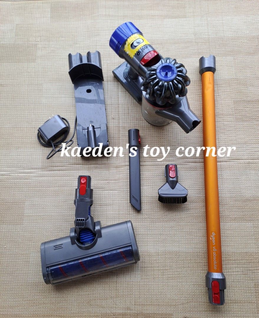 Dyson v8 absolute cordless vacuum (Category: Vacuum Cleaner & Housekeeping) located in Cebu City. Submitted by kaedenscebu (Listing ID 1470841540, Image 1). Description: Dyson v8 Absolute Cordless Vacuum ▪︎Lightweight Cordless vacuum ▪︎Suction power upto 115air watts ▪︎Battery performance 40mins ▪︎Max mode upto 7min suction ▪︎5 stage filtration system that capture 99.99% of microscopic particles ▪︎Hygentic 0.54L bin ▪︎Charging time :5 hours ▪︎Srp