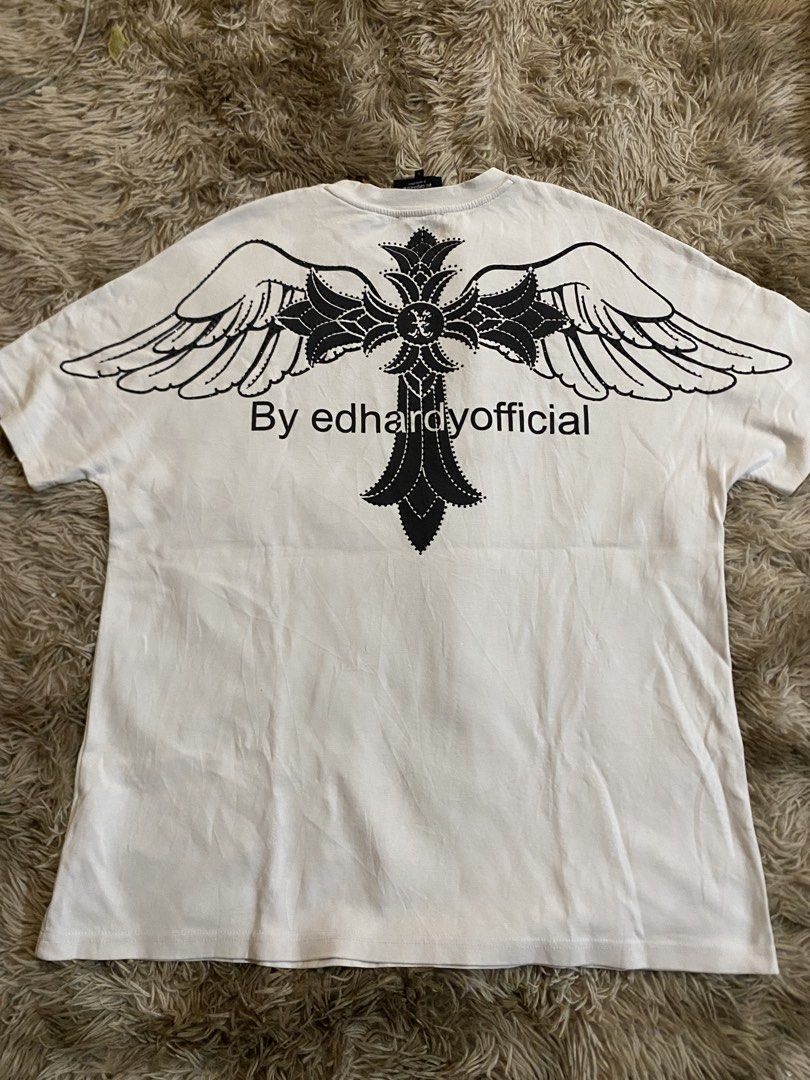 ED HARDYX (Category: Tshirts & Polo Shirts ) located in Aloran. Submitted by thriftnijep.04 (Listing ID 1470812576, Image 2). Description: Excellent Condition Dimes: W22.5 x L28.5 Large on tag Issue: NONE Color rate: 9.8/10.