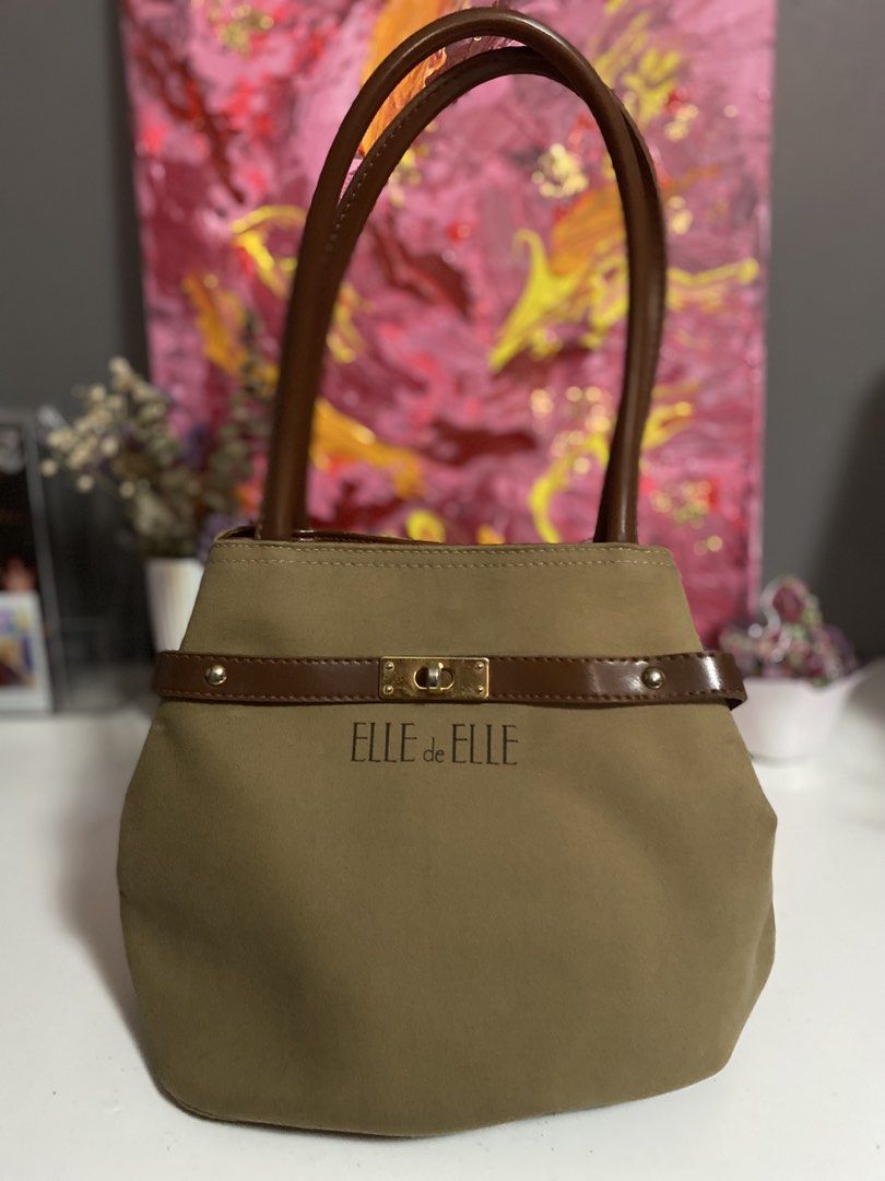 Elle Small Brown Bag (Category: Tote Bags) located in Manila. Submitted by bratzbaby (Listing ID 1470792302, Image 1). Description: LOC: MANILA MOP: GCASH MOD: JNT / LALAMOVE.