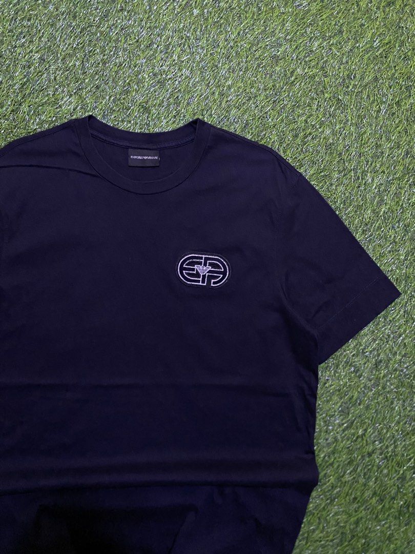 EMPORIO ARMANI (Category: Tshirts & Polo Shirts ) located in Manila. Submitted by niftythrifttt (Listing ID 1470861262, Image 3). Description: ARMANI SIZE L WIDTH - 20 LENGTH - 29 COLOR RATE 9.5 EXCELLENT CONDI NO ISSUE.