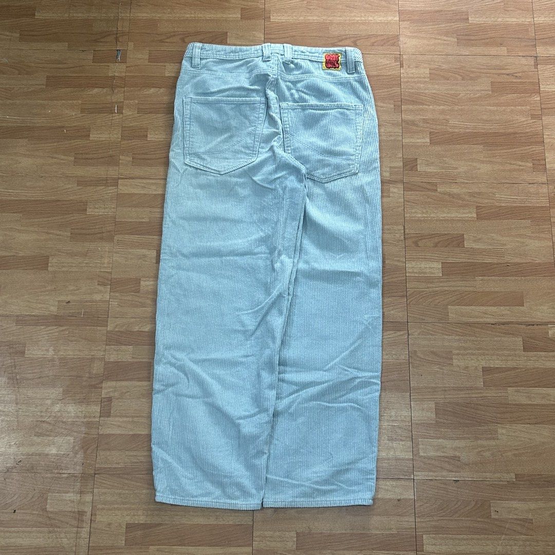 Empyre Light Washed Corduroy Pants (Category: Jeans) located in Manila. Submitted by offthebins (Listing ID 1470871173, Image 2). Description: 30x37x8 Minimal stains.