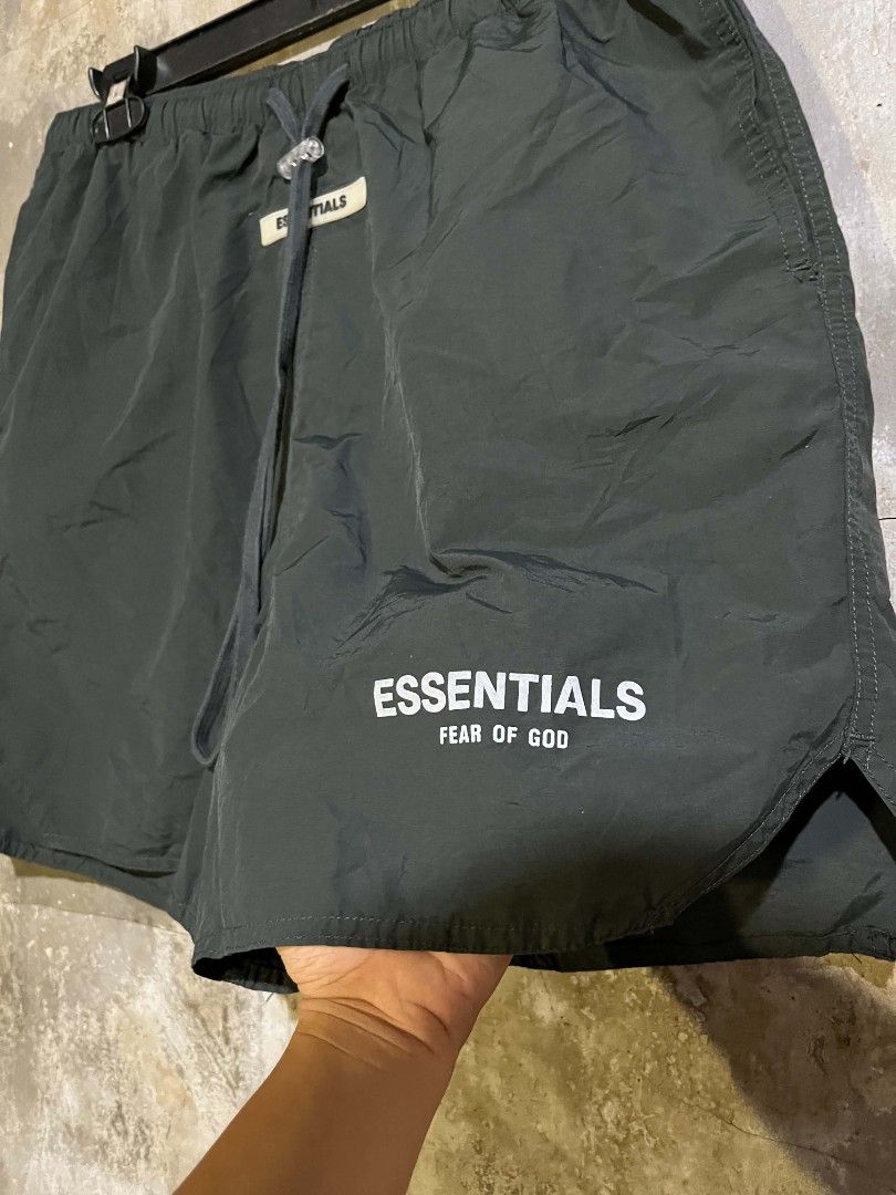 Essential Fear of God (Category: Shorts) located in Andop. Submitted by tonthrift_st (Listing ID 1470880733, Image 3). Description: Essential FOG Short Good as new Size Small on tag Dimes W30-36 Stretchable Length 17 Reflectorized logo No issue / flaws 🏷️📥 📍Kapalong, Davao del Norte.
