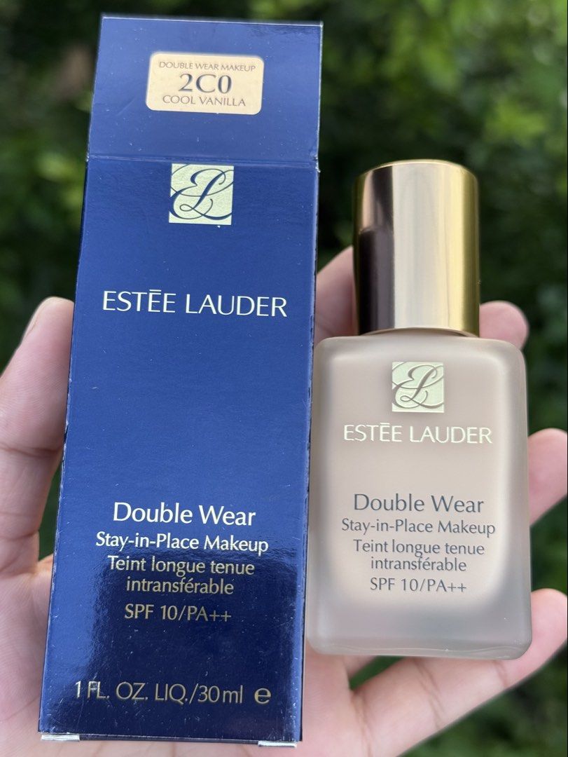 Estee Lauder Double Wear Foundation in Cool Vanilla (Category: Makeup) located in Batangas. Submitted by maria0808 (Listing ID 1470838318, Image 1). Description: 🧡Batch Code: 2025.