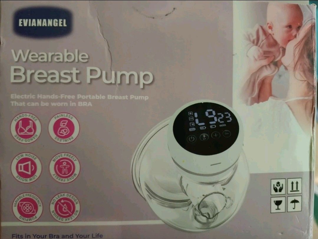 Evianangel Electric Breast Pump 1pc. (Category: Breastfeeding & Bottle Feeding) located in San Ildefonso. Submitted by indaaay (Listing ID 1470911040, Image 1). Description: FS na po ganito ko 350 ONLY USED FOR 2 MONS‼️ •no box & charger (type c lang naman po need) •perfect condition & clean •includes parts and the battery especially rfs: straight breastfeeding na po ako tinatamad nako mag hugas hugas😭.