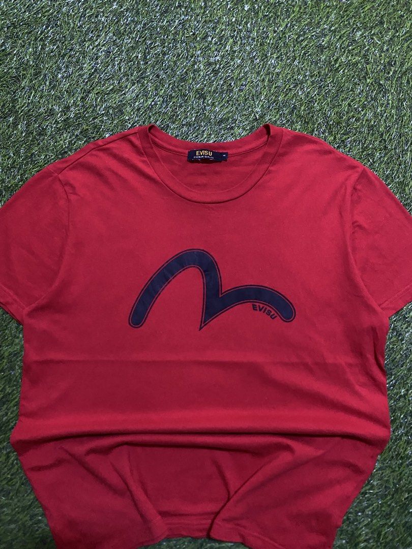 EVISU (Category: Tshirts & Polo Shirts ) located in Manila. Submitted by niftythrifttt (Listing ID 1470860870, Image 3). Description: EVISU SIZE L WIDTH - 21.5 LENGTH - 28 COLOR RATE 9.5 EXCELLENT CONDI NO ISSUE.