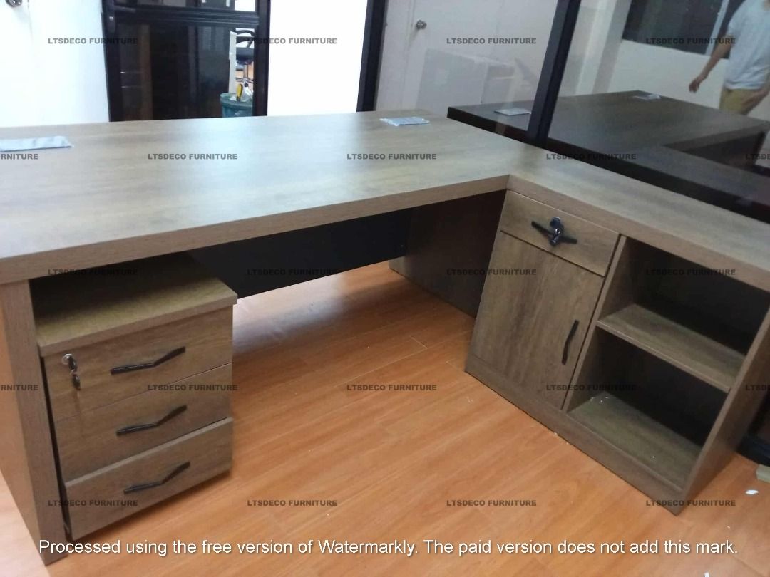 EXECUTIVE TABLE OFFICE FURNITURE OFFICE PARTITION (Category: Office Furniture & Fixtures) located in Manila. Submitted by mae-0973 (Listing ID 1470823545, Image 2). Description: " PRICE MAY VARY DEPENDING ON SIZE, MATERIAL, AND CUSTOMIZATION. " --PRICE IS POSTING PURPOSES ONLY!! ✅ INQUIRE NOW! Hi! Are you looking for MODULAR WORKSTATION OFFICE PARTITION, ACCORDION WALL AND DOOR PARTITION, TOILET/URINAL PARTITION and OFFICE FURNITURE SUPPLIER? - L