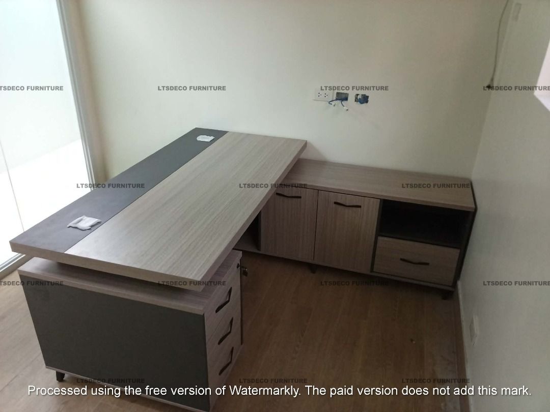 EXECUTIVE TABLE OFFICE FURNITURE OFFICE PARTITION (Category: Office Furniture & Fixtures) located in Manila. Submitted by mae-0973 (Listing ID 1470823545, Image 3). Description: " PRICE MAY VARY DEPENDING ON SIZE, MATERIAL, AND CUSTOMIZATION. " --PRICE IS POSTING PURPOSES ONLY!! ✅ INQUIRE NOW! Hi! Are you looking for MODULAR WORKSTATION OFFICE PARTITION, ACCORDION WALL AND DOOR PARTITION, TOILET/URINAL PARTITION and OFFICE FURNITURE SUPPLIER? - L