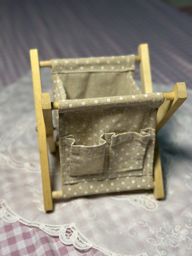 Fabric Storage Rack, Foldable (Category: Accessory Holder, Box & Organizers) located in Davao. Submitted by favoritepreloved (Listing ID 1470857058, Image 2). Description: 💜 Fix price 💜 17cm height x 13cm x 25cm.