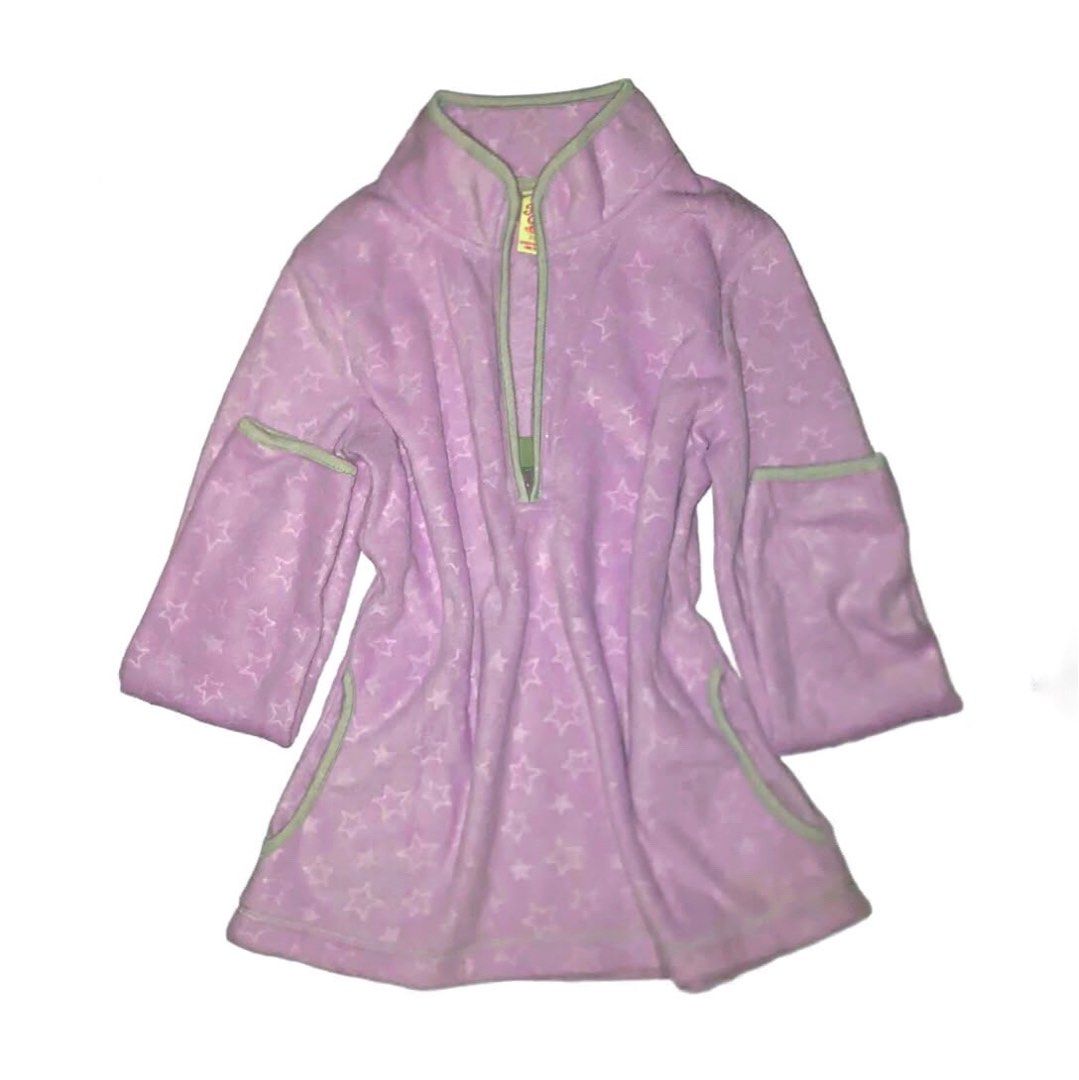 faded glory lavender star fleece pullover quarter zip jacket stand-up collar (Category: Coats, Jackets and Outerwear) located in Makati City. Submitted by bowzone (Listing ID 1470865430, Image 2). Description: 🎀 kid’s size ! fits xxs - s 🎀 has pockets ^^ .
