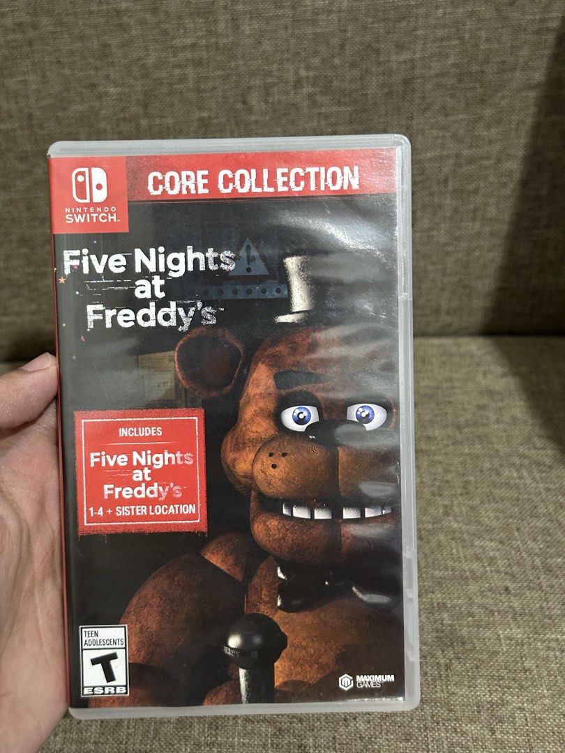 Five Nights at Freddys Core Collection (Category: Nintendo) located in Cavite. Submitted by kaizokuuu (Listing ID 1470844893, Image 1). Description: 5 games in 1 Cart.