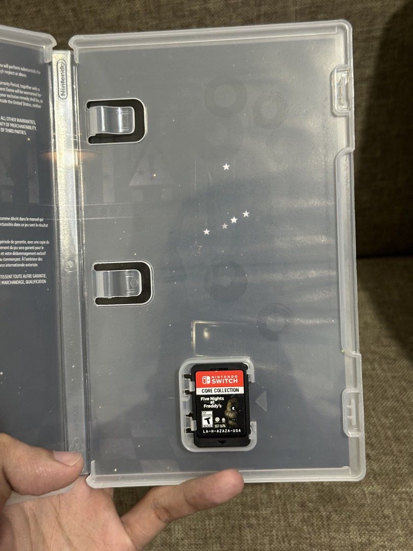 Five Nights at Freddys Core Collection (Category: Nintendo) located in Cavite. Submitted by kaizokuuu (Listing ID 1470844893, Image 2). Description: 5 games in 1 Cart.