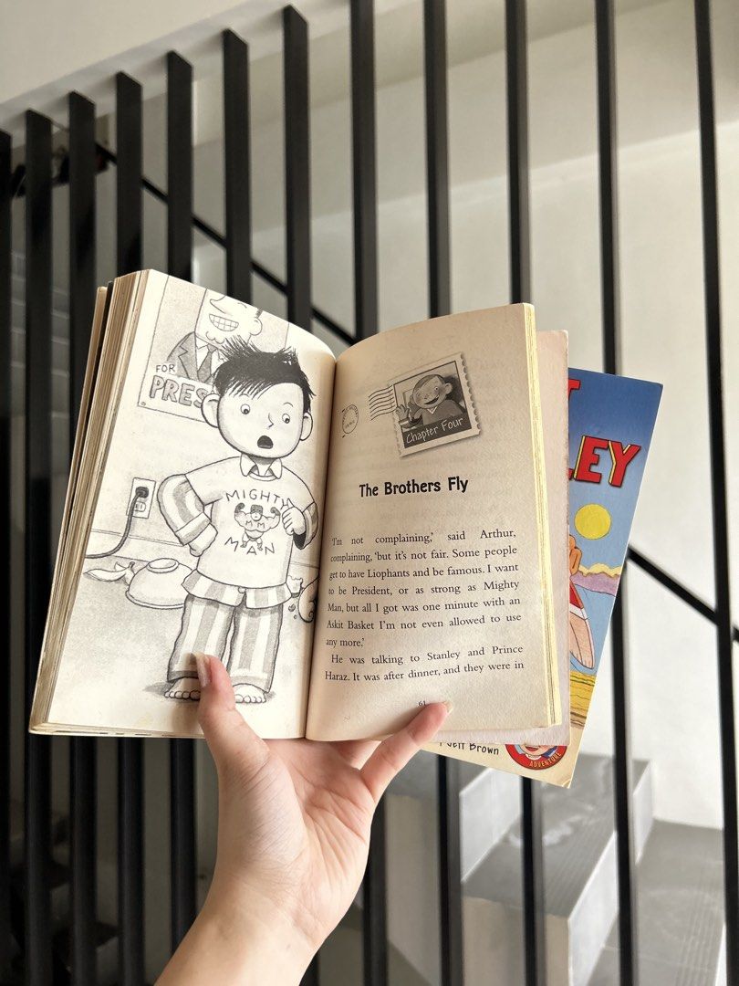 Flat Stanley Series Books by Jeff Brown (Category: Children's Books) located in Tuguegarao City. Submitted by boooklogy.ph (Listing ID 1470914335, Image 3). Description: Mine via PM | 10 pcs | - Set of 10 popular Flat Stanley books by Jeff Brown - Published by Egmont - Titles included: Flat Stanley, Stanley in Space, Flat Stanley Again!, Stanley and the Magic Lamp, and The Australian Boomerang Bonanza - Great introduction to chapter books for kid