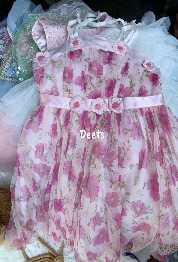 FLORAL DRESS (Category: Babies & Kids Fashion) located in General Santos City (Dadiangas). Submitted by happyhues_2021 (Listing ID 1470786368, Image 2). Description: .