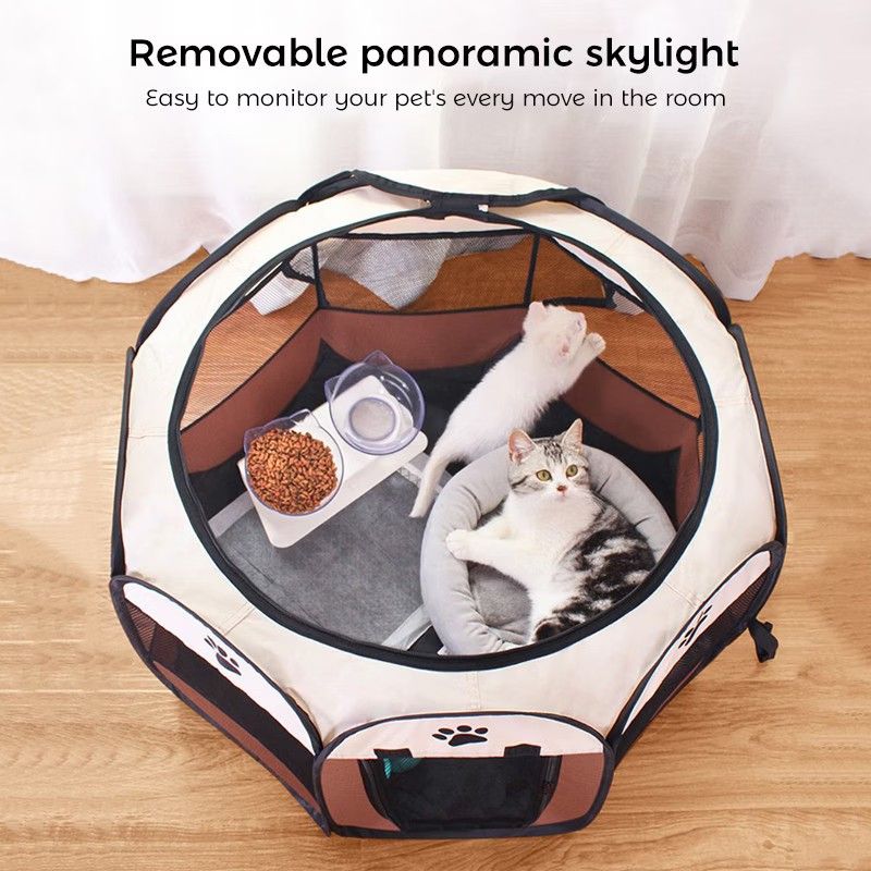 Foldable Pet Playpen Breathable Mesh Tent (Category: Infant Playtime) located in Cebu City. Submitted by jerilmuy46712 (Listing ID 1470744057, Image 3). Description: WAG UMORDER KUNG LALAMOVE GSTO SHIPPING LANG PO KAMI.. WAG DIN UMORDER KUNG NA SCAMMED NA.. P600 free shipping ( small ) P690 free shipping ( M ) P780 free shipping ( L ) P- Portable pet playpen ideal for cats and small dogs - Breathable fine mesh panels keep pets safe and visible - 