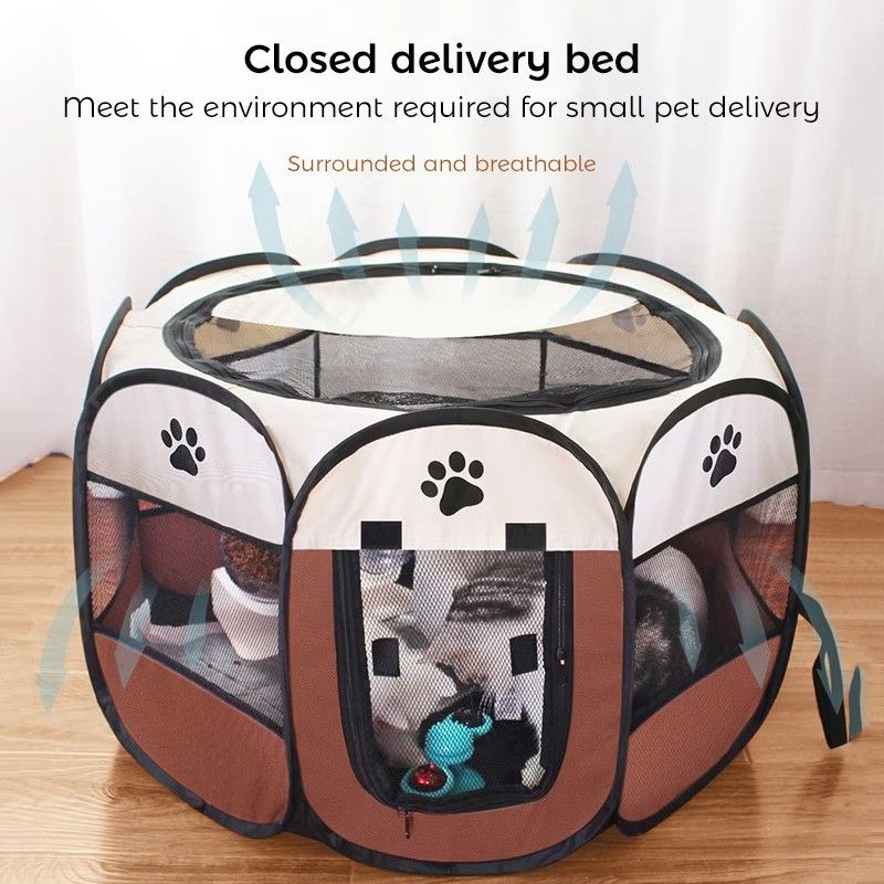 Foldable Pet Playpen Breathable Mesh Tent (Category: Infant Playtime) located in Cebu City. Submitted by jerilmuy46712 (Listing ID 1470744057, Image 2). Description: WAG UMORDER KUNG LALAMOVE GSTO SHIPPING LANG PO KAMI.. WAG DIN UMORDER KUNG NA SCAMMED NA.. P600 free shipping ( small ) P690 free shipping ( M ) P780 free shipping ( L ) P- Portable pet playpen ideal for cats and small dogs - Breathable fine mesh panels keep pets safe and visible - 