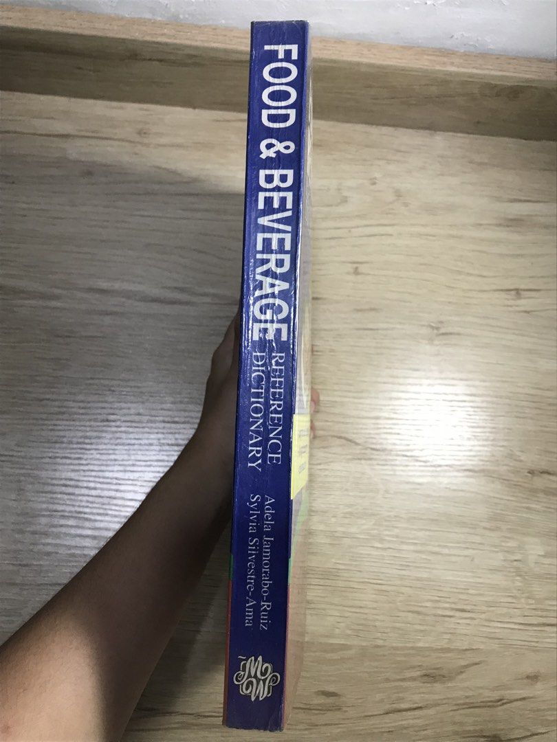 Food & Beverage Reference Dictionary by Adela Jamorabo-Ruiz (Category: Textbooks) located in Taguig. Submitted by fairei_cart (Listing ID 1470797240, Image 2). Description: ‼️ WTS LFB ‼️ Food & Beverage Reference Dictionary by Adela Jamorabo-Ruiz and Sylvia Silvestre-Ama Condition: Well used ₱150 ( Price negotiable ) 📍LOC: Taguig, Metro Manila 🚛 MOD: Lbc, Jnt, Sdd 💰MOP: Gcash, Maya, Bank ✉️ DM if interested!.