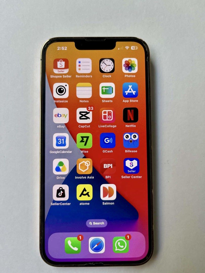 FOR SALE! Apple iPhone 13 Pro 256gb (Category: iPhone 13 Series) located in Bacoor. Submitted by mariiiaph (Listing ID 1470802542, Image 2). Description: ✨ Excellent condition — well-maintained unit ✨ Original battery ✨ Never repaired or opened ✨ Openline — works with any compatible network ✨ Bought from Power Mac Center ✨ Protected with a shockproof case and tempered glass since day one ✨ No box available — unable to locate the original box 📱 U