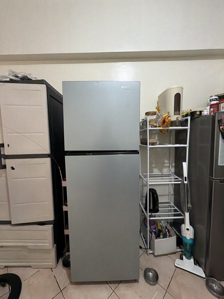 For sale refrigerator (Category: Other Kitchenware & Tableware) located in Manila. Submitted by hiroshimabom (Listing ID 1470791282, Image 1). Description: CONDURA INVERTER Moving out rush sale - minimal dent - price is negotiable for sure buyer -everything you need to see is in the photo Rfs- already have refrigerator .