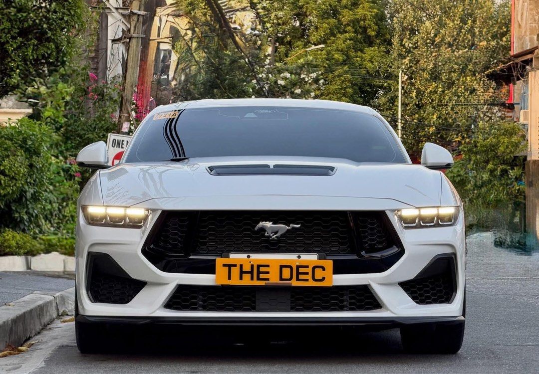 Ford Mustang 5.0 GT V8 Auto (Category: Used Cars) located in Manila. Submitted by quality_cars (Listing ID 1470797178, Image 1). Description: FOR SALE - Guaranteed Best Buy! Brand: Ford Model: Mustang 5.0 GT V8 Year Model: 2025 Model (Latest Model) Transmission: Automatic Color: White Fuel Type: Gasoline Mileage: 4k Guaranteed Legit Mileage Only Ending Plate: “0” Friday Coding MY SELLING PRICE: 3.478m Trade In Ok, Financing Ok Latest Model All St