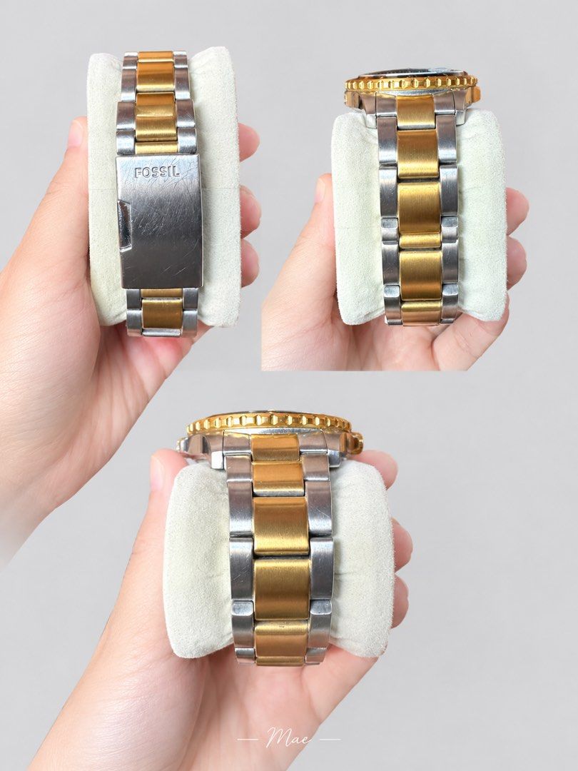 Fossil Two-Tone Dive Watch (Category: Men's Watches) located in Muntinlupa City. Submitted by camillabella (Listing ID 1470928920, Image 2). Description: .