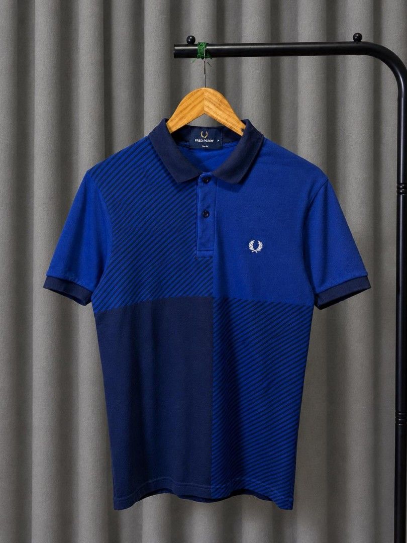 FRED PERRY SLIM FIT POLO SHIRT (Category: Tshirts & Polo Shirts ) located in Davao. Submitted by blazing.rachel02 (Listing ID 1470850398, Image 1). Description: Small on tag 18.5 x 26 Color rate: 9.8/10 Excellent condition No issue.