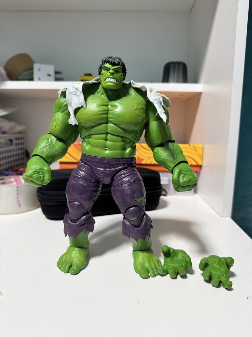 Knee Training Model (Free Delivery) Marvel Legends Hulk Action Figure with Interchangeable ...