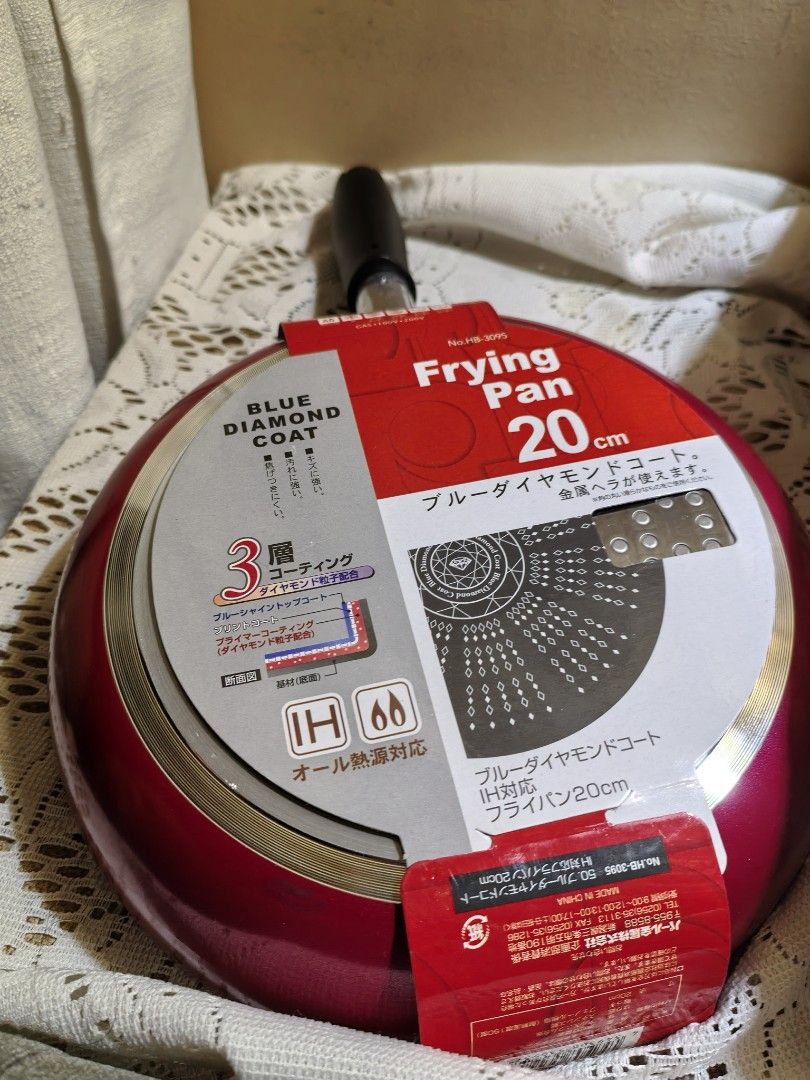 Frying pan 20cm blue diamond coat New (Category: Cookware & Accessories) located in Manila. Submitted by luckycharm_215 (Listing ID 1470877689, Image 2). Description: new.
